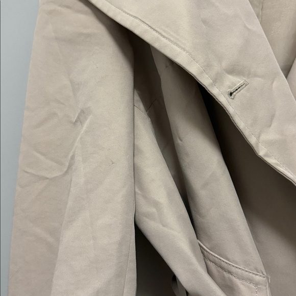 MNG by Mango Beige Belted Trench Coat 2XL - Picture 5 of 7